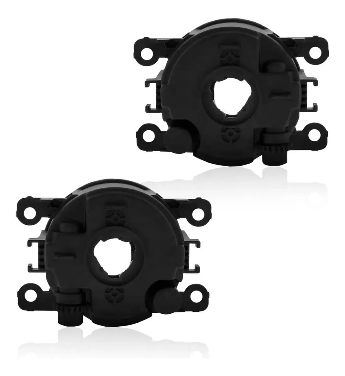 Farol Auxiliar Milha Neblina Universal Encaixe Lampada H11 Para Varios Carros Lente de Vidro - Imagem 5