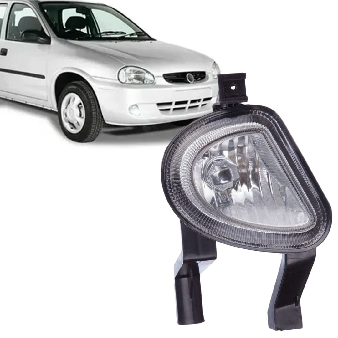 Farol Auxiliar Milha Neblina Corsa 2000 2001 2002 03 a 2009 Hatch Sedan Wind Wagon Super (Direito)