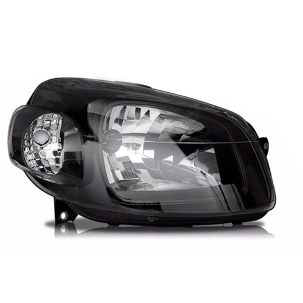 Farol Uno Vivace Fiorino 2010 2011 12 13 14 15 2016 Mascara Negra - Imagem 5