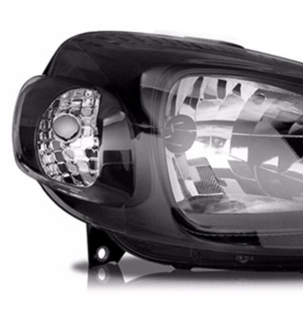 Farol Uno Vivace Fiorino 2010 2011 12 13 14 15 2016 Mascara Negra - Imagem 7