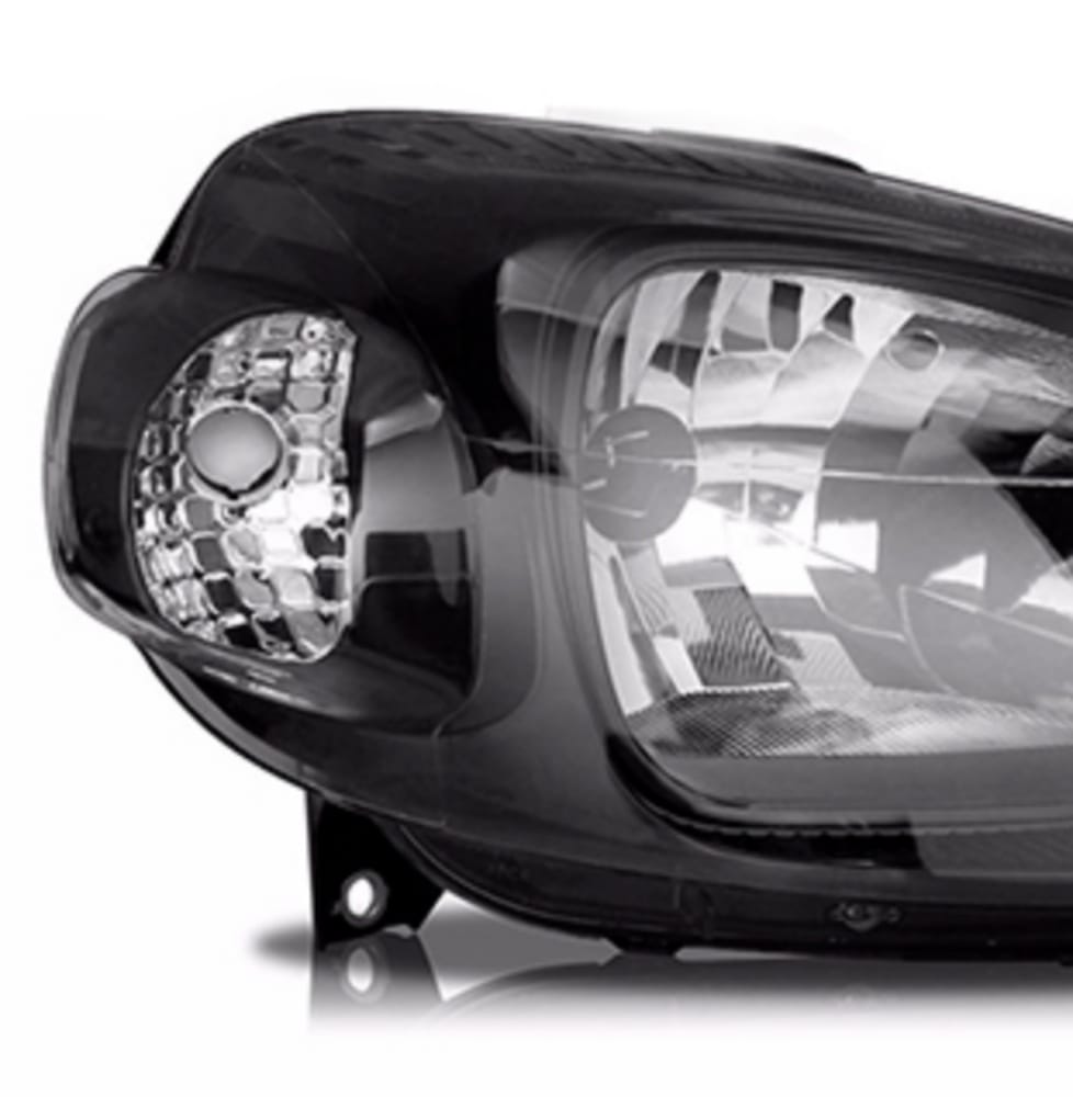 Farol Uno Vivace Fiorino 2010 2011 12 13 14 15 2016 Mascara Negra - Imagem 7