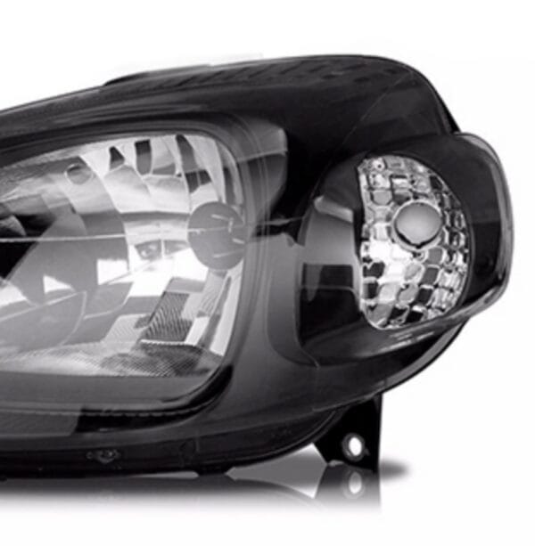 Farol Uno Vivace Fiorino 2010 2011 12 13 14 15 2016 Mascara Negra - Imagem 8