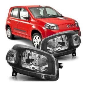 Farol Uno Vivace Fiorino 2010 2011 12 13 14 15 2016 Mascara Negra