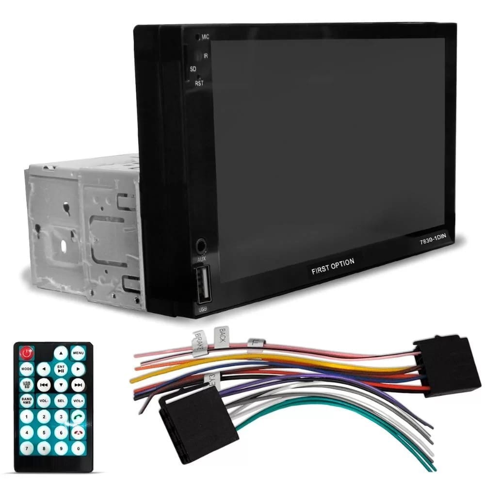 Kit Som Automotivo Mp5 1Din Android 2 Alto Falantes 6X9 Jbl - Imagem 5