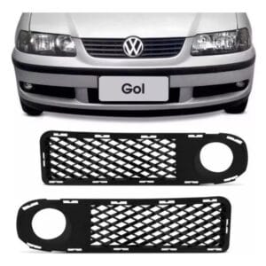 Grade Parachoque Gol Parati Saveiro G3 Fase1 99 2000 01 2002 C/ Furo de Milha