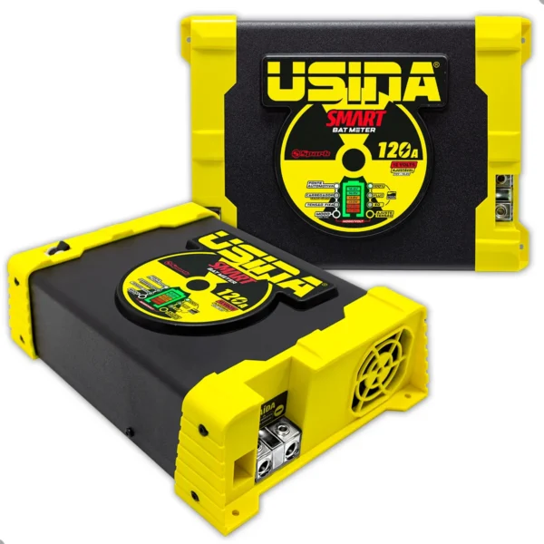 Fonte Automotiva Carregador de Bateria 12v Usina Smart Bat Meter 120 amperes 1 ano de Garantia - Imagem 2