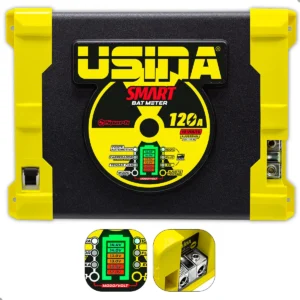 Fonte Automotiva Carregador de Bateria 12v Usina Smart Bat Meter 120 amperes 1 ano de Garantia