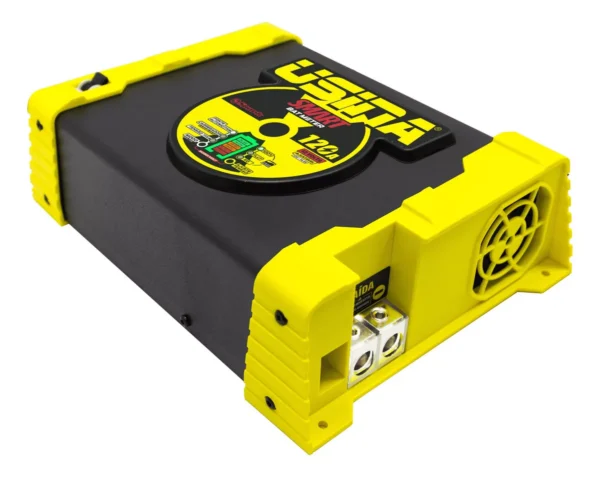 Fonte Automotiva Carregador de Bateria 12v Usina Smart Bat Meter 120 amperes 1 ano de Garantia - Imagem 5