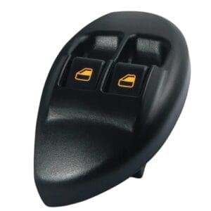 Botão Interruptor Vidro Elétrico Duplo Palio 1996-2002 Ambar Esquerdo