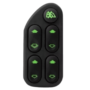 Botão Vidro Elétrico Quadruplo Ford Fiesta Amazon 2003/2014 Ecosport Ranger 2003/2007