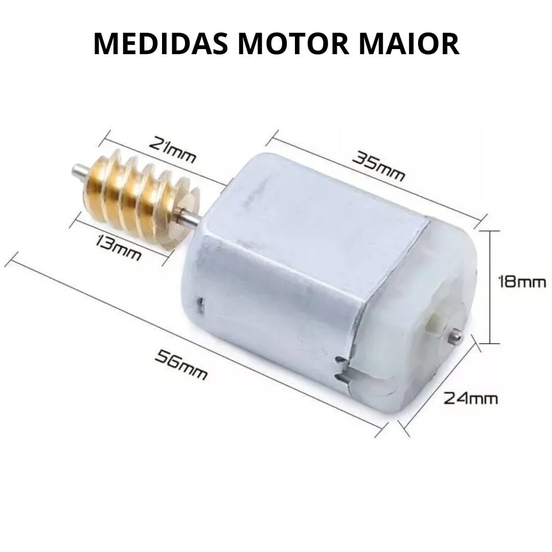 2 Motor Fechadura Trava Eletrica Portas Land Rover Range Rover Freelander Grande Pequeno - Imagem 8