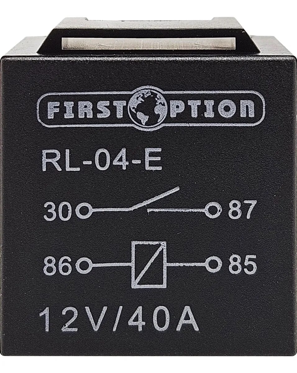 Kit 10 Relés Auxiliar Universal 12v Som Farol Buzina 4 Terminais Pinos 40A - Imagem 3