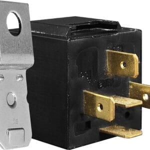 Relé Auxiliar Universal 12v Som Farol Buzina 5 Pinos 40A